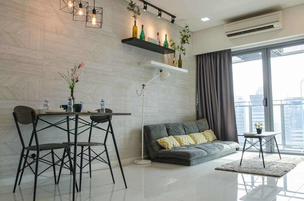 Mercu Summer Suite KLCC at Penguin Homes Room Type - 1 Bedroom Family Premium