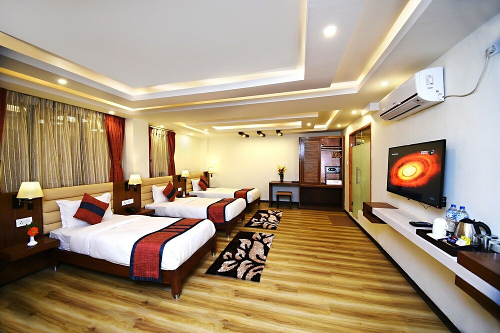 Hotel Jampa Room Type - Deluxe Triple Room- Complimentary Airport Pick up or Drop