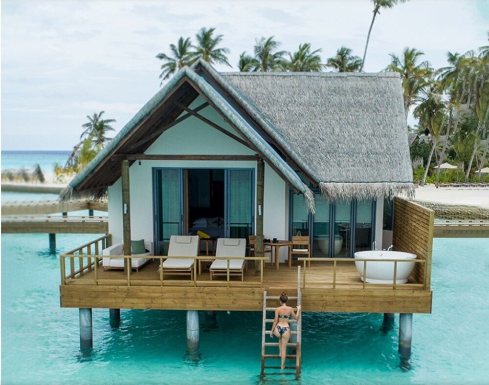 Fushifaru Maldives  Room Type - Water villa with Jacuzzi with Free access to sea plane lounge on Arrival