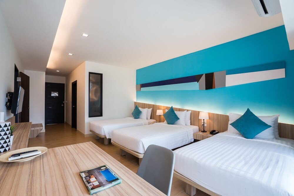 J Inspired Hotel Pattaya Room Type - Deluxe Family (2 rooms connecting)