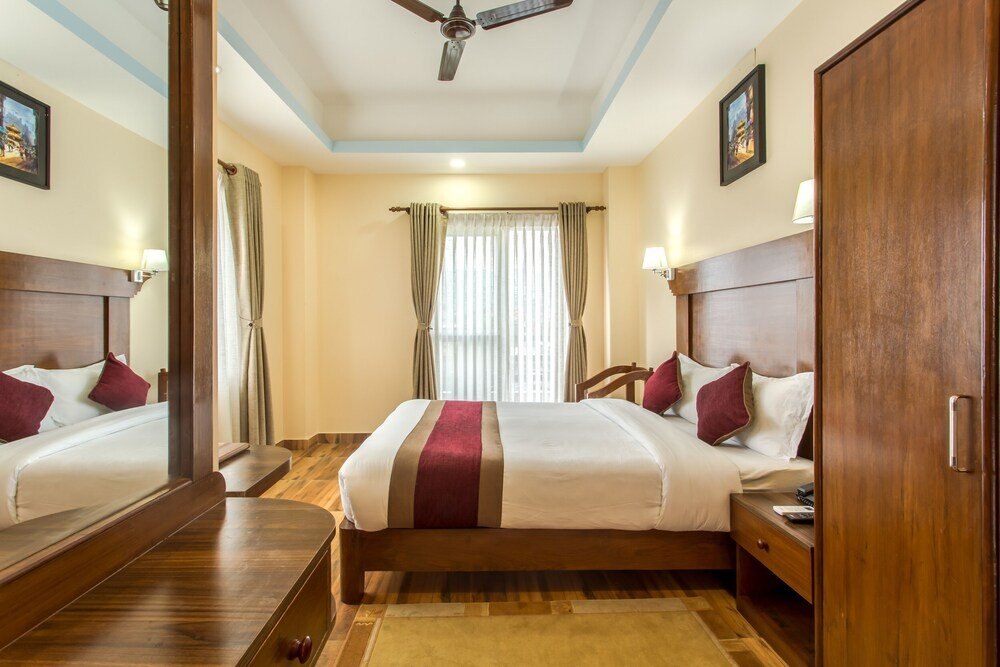 Snow Peak Hotel Room Type - Deluxe Double Room, Balcony