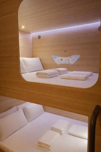 Wink @ Upper Cross Street - Hostel Room Type - Private Room (2 Queen Pods + Bathroom)