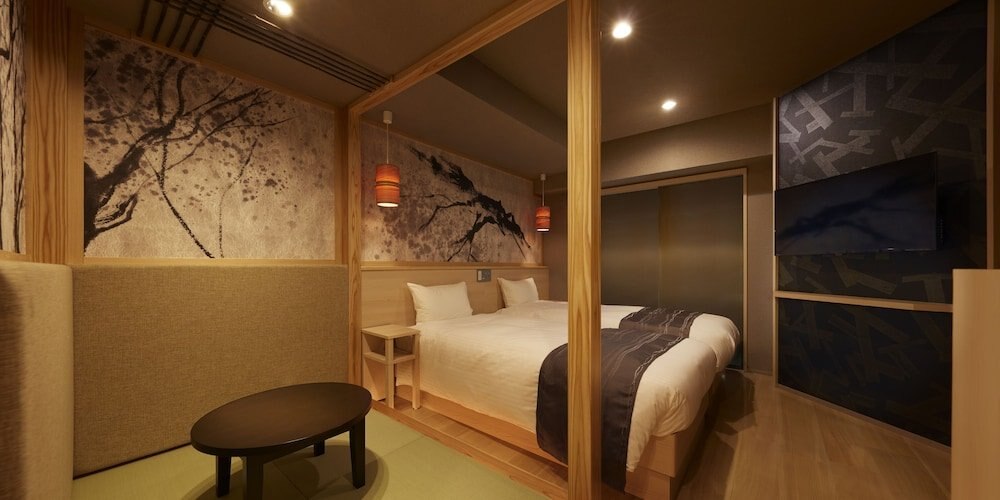 Sakura Sky Hotel Room Type - [Non-Smoking] Japanese Modern Twin Room/Shower Booth