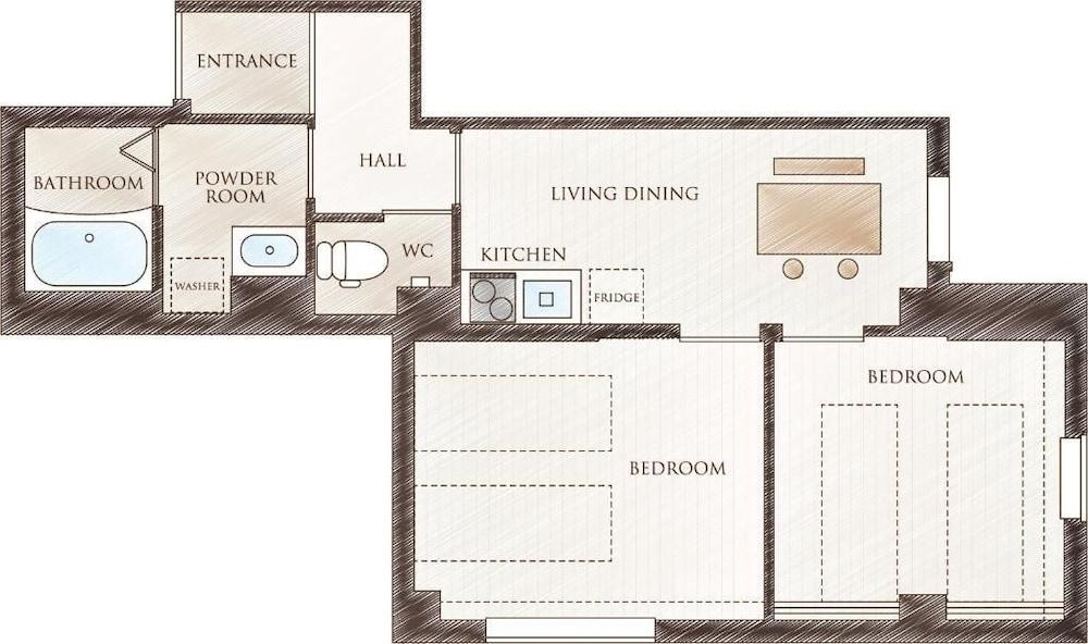 Hotel SAILS Room Type - Superior Quadruple Room, 2 Bedrooms, Balcony