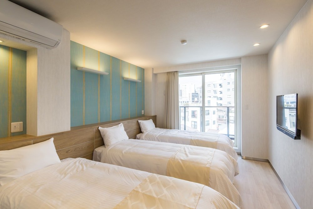 Hotel SAILS Room Type - Superior Triple Room, 3 Twin Beds, Balcony