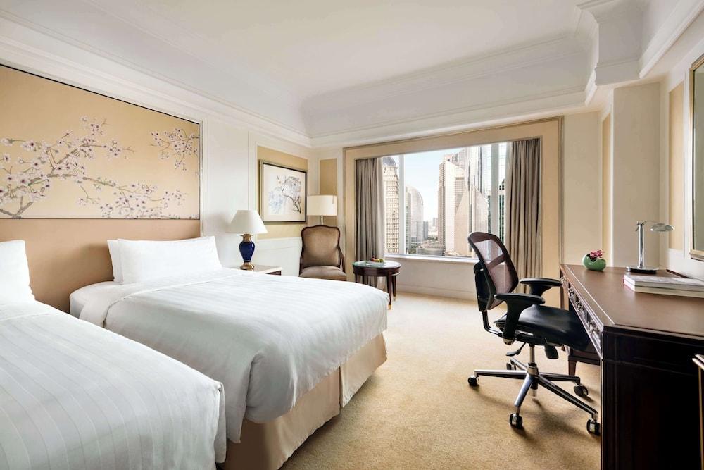 Pudong Shangri-La, Shanghai Room Type - River Wing Deluxe Room 2 Twins Pudong Shangri-La, Shanghai Room Type - River Wing Deluxe Room 2 Twins
