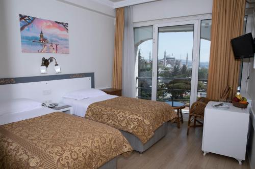 Hali Hotel Room Type - Double Room with Balcony and Sea View Hali Hotel Room Type - Double Room with Balcony and Sea View