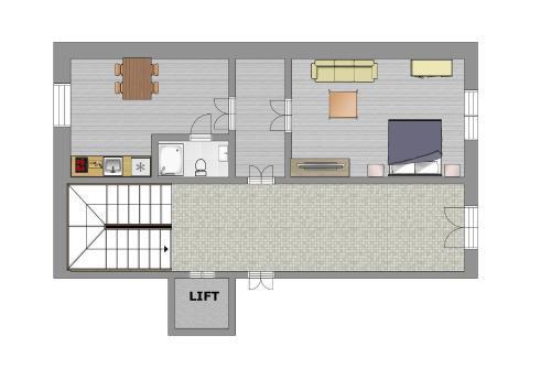 Residence Glamour Excellent Room Type - One-Bedroom Apartment