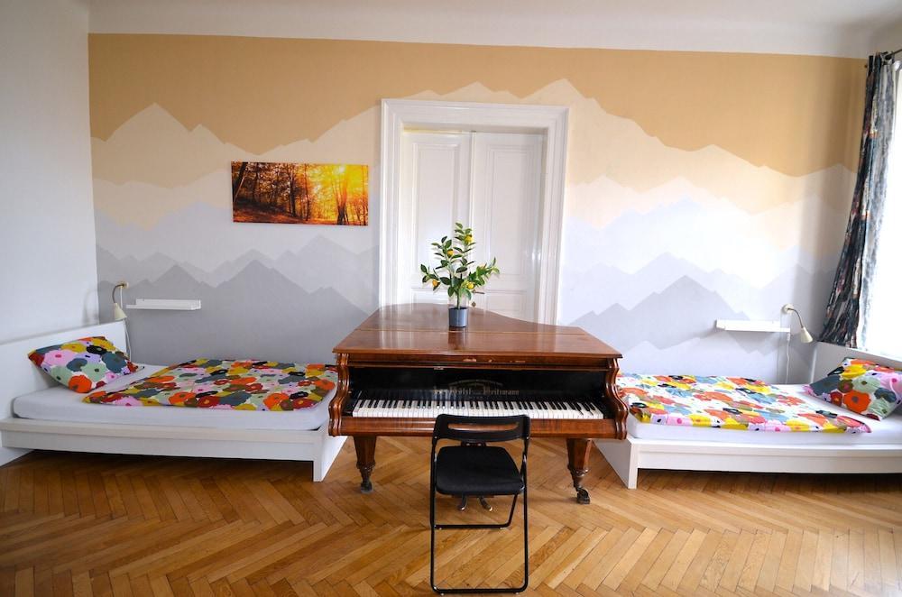 Travel & Joy backpackers Room Type - Economy Triple Room, 3 Twin Beds, Courtyard View (209) Travel & Joy backpackers Room Type - Economy Triple Room, 3 Twin Beds, Courtyard View (209)
