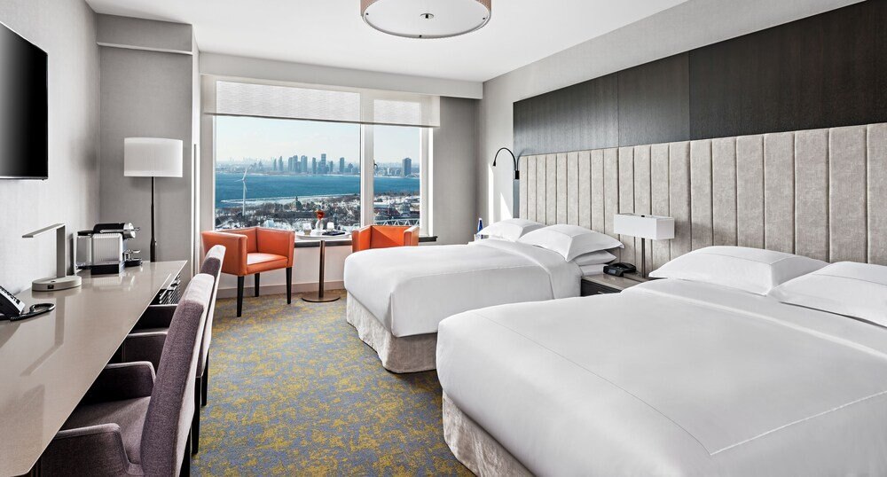 Hotel X Toronto, a Destination by Hyatt Hotel Room Type - Premium Room, 2 Queen Beds, Lake View Hotel X Toronto, a Destination by Hyatt Hotel Room Type - Premium Room, 2 Queen Beds, Lake View