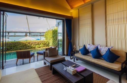 The Sea Koh Samui Resort & Residences by Tolani Room Type - Three Bedroom Suite Pool Villa Sea View with free mini-bar The Sea Koh Samui Resort & Residences by Tolani Room Type - Three Bedroom Suite Pool Villa Sea View with free mini-bar
