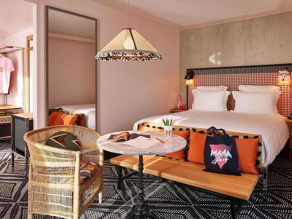 Mama Shelter Paris West Room Type - Double Room, 1 Double Bed (XL Mama)