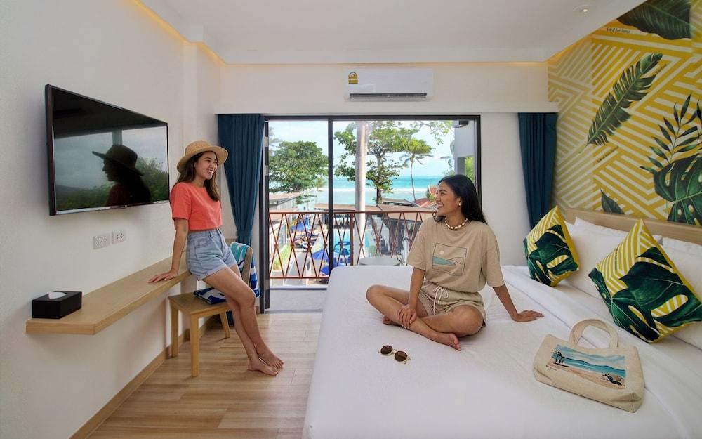 Lub d Koh Samui Chaweng Beach Room Type - The Duo Sea View -  Deluxe Seaview King Room