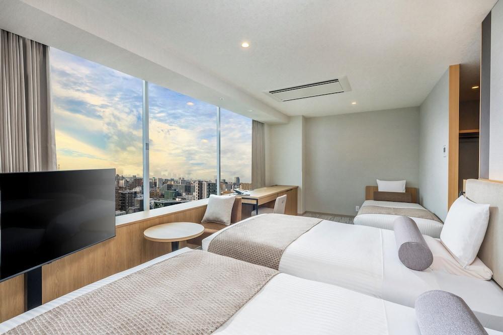ART HOTEL Nippori Lungwood Room Type - Sky View Twin with Extra bed, Non Smoking, Up to 3 People ART HOTEL Nippori Lungwood Room Type - Sky View Twin with Extra bed, Non Smoking, Up to 3 People