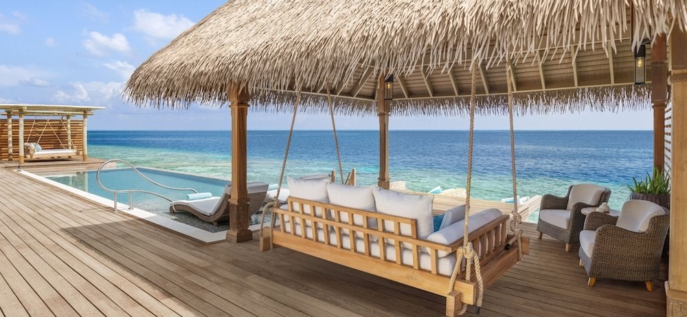 Waldorf Astoria Maldives Ithaafushi by Hilton Room Type - Two Queen Bedded Overwater Villa with Pool Waldorf Astoria Maldives Ithaafushi by Hilton Room Type - Two Queen Bedded Overwater Villa with Pool