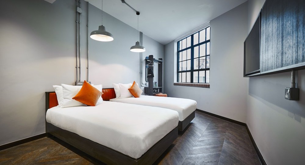 New Road Hotel Room Type - Warehouse Twin