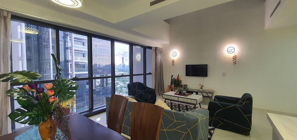 St Nomad M City Ampang, KLCC Room Type - Premium Condo, 2 Bedrooms, Refrigerator & Microwave, Garden View