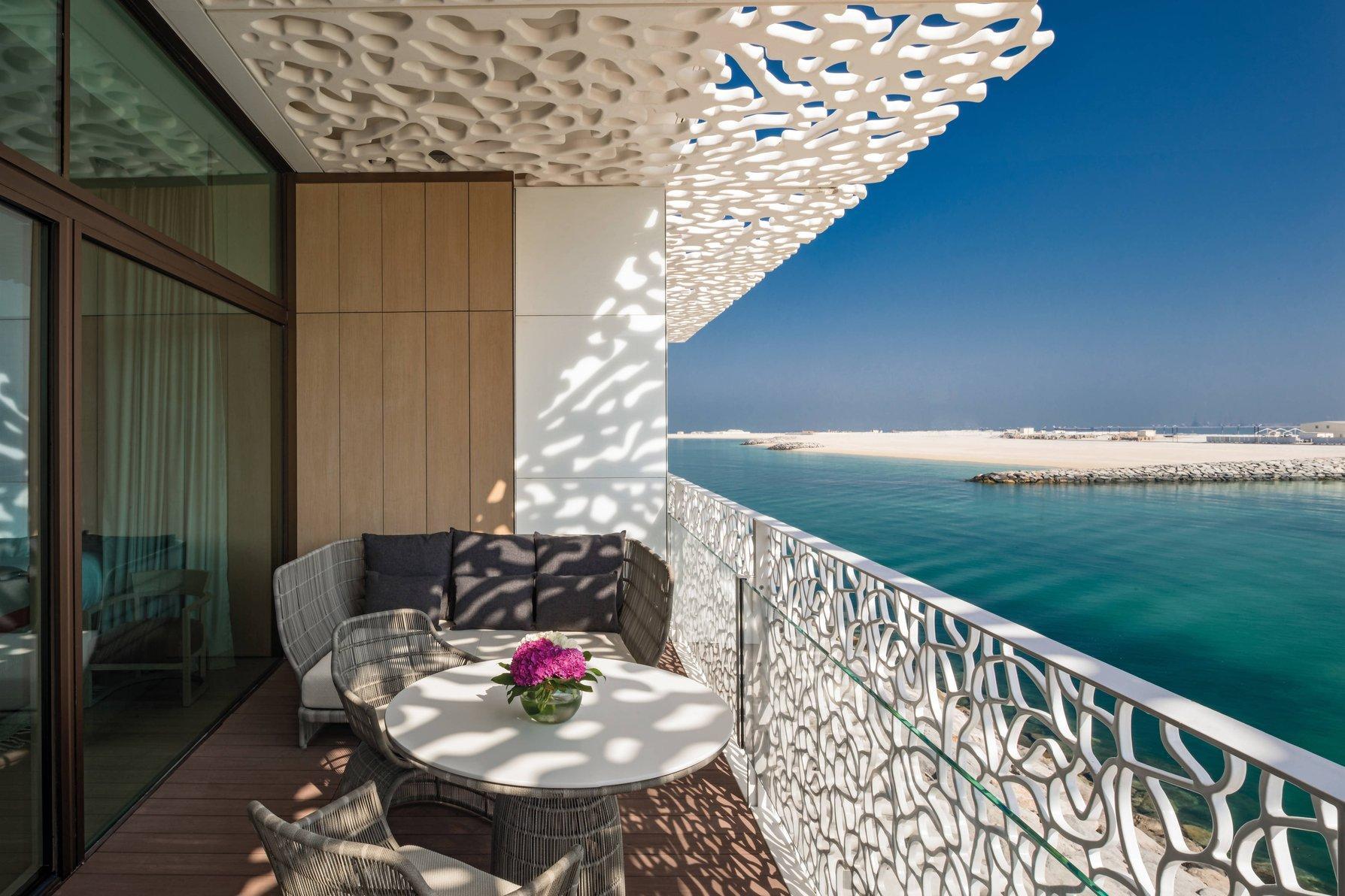 Bulgari Resort Dubai Room Type - Deluxe Room, Guest room, 2 Queen, Beach view, Balcony
