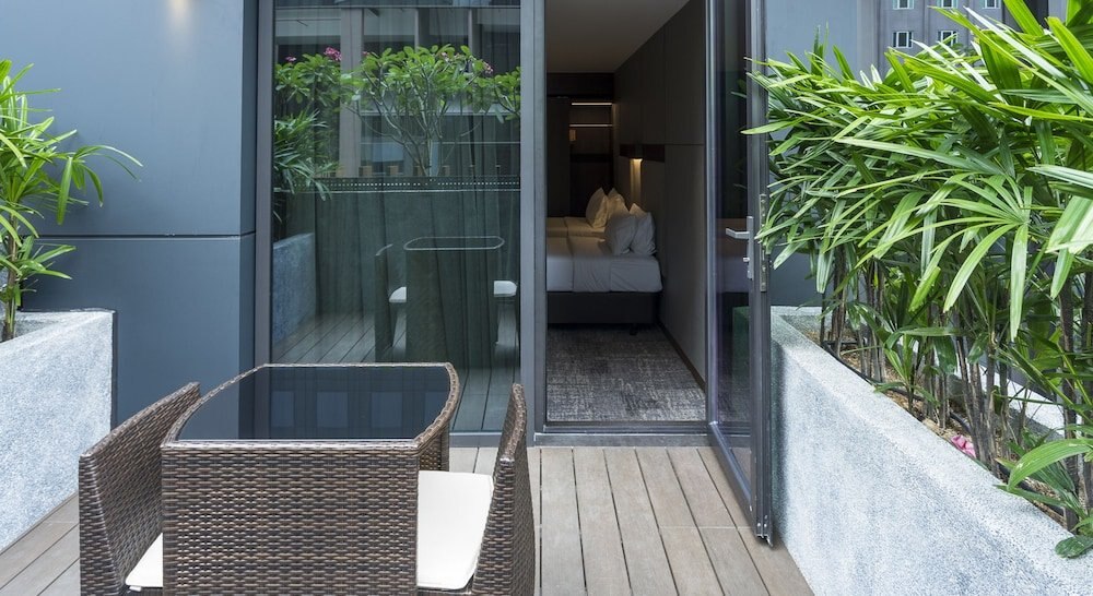 Oakwood Bencoolen Singapore Room Type - Deluxe Twin Room, Balcony