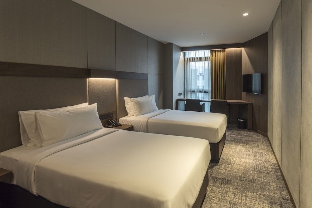 Oakwood Bencoolen Singapore Room Type - Deluxe Twin Room