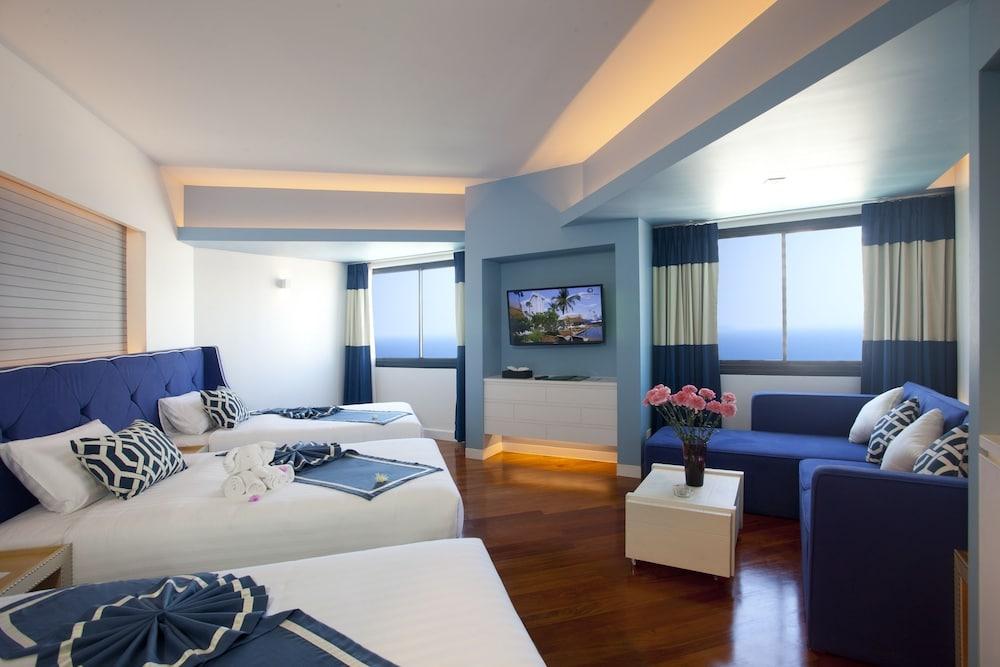 Jomtien Palm Beach Room Type - Family Room Sea View Jomtien