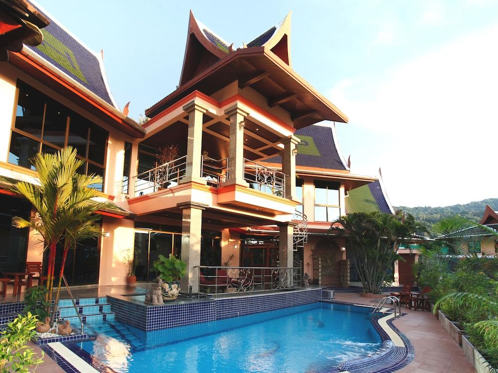Kata Sea View Villas Room Type - Four Bedroom Thai Style Luxury Villa with Private Pool