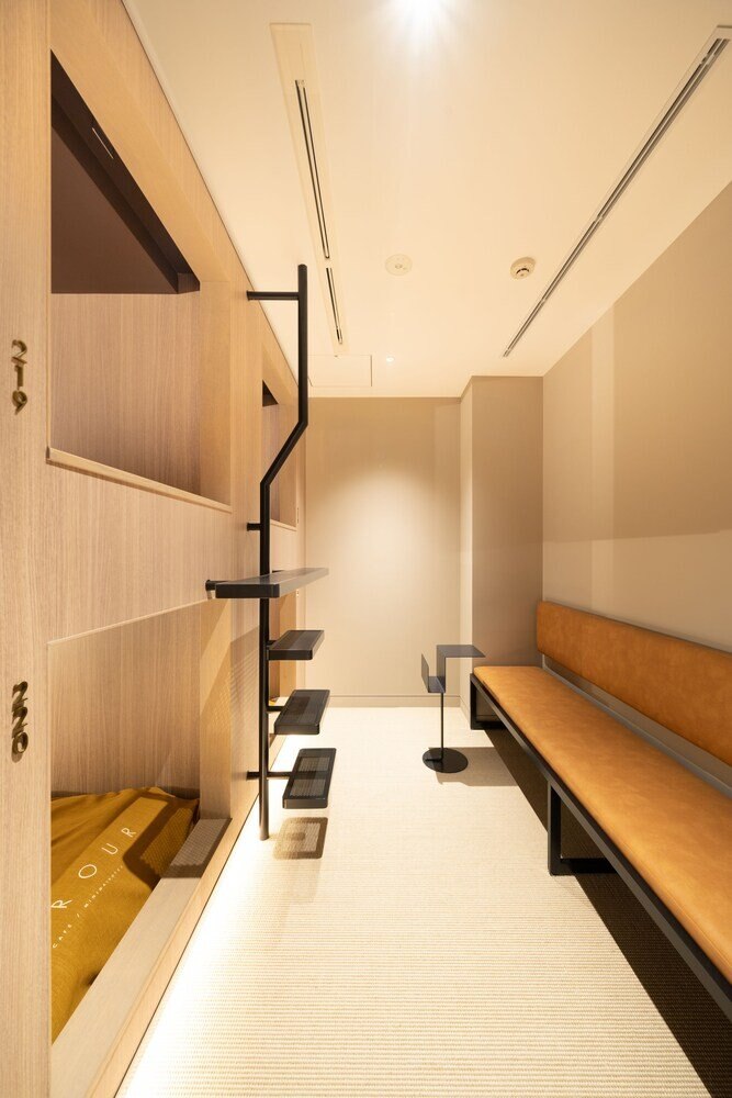 Cafe Minimal Hotel Our Our - Hostel Room Type - Family Room for 4 Guests - Female Only, Non Smoking Cafe Minimal Hotel Our Our - Hostel Room Type - Family Room for 4 Guests - Female Only, Non Smoking