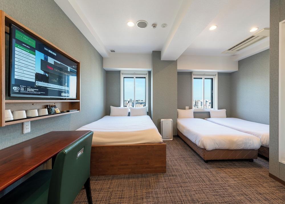 TOKYO CITY VIEW HOTEL TABATA-STATION Room Type - Triple Room, City View