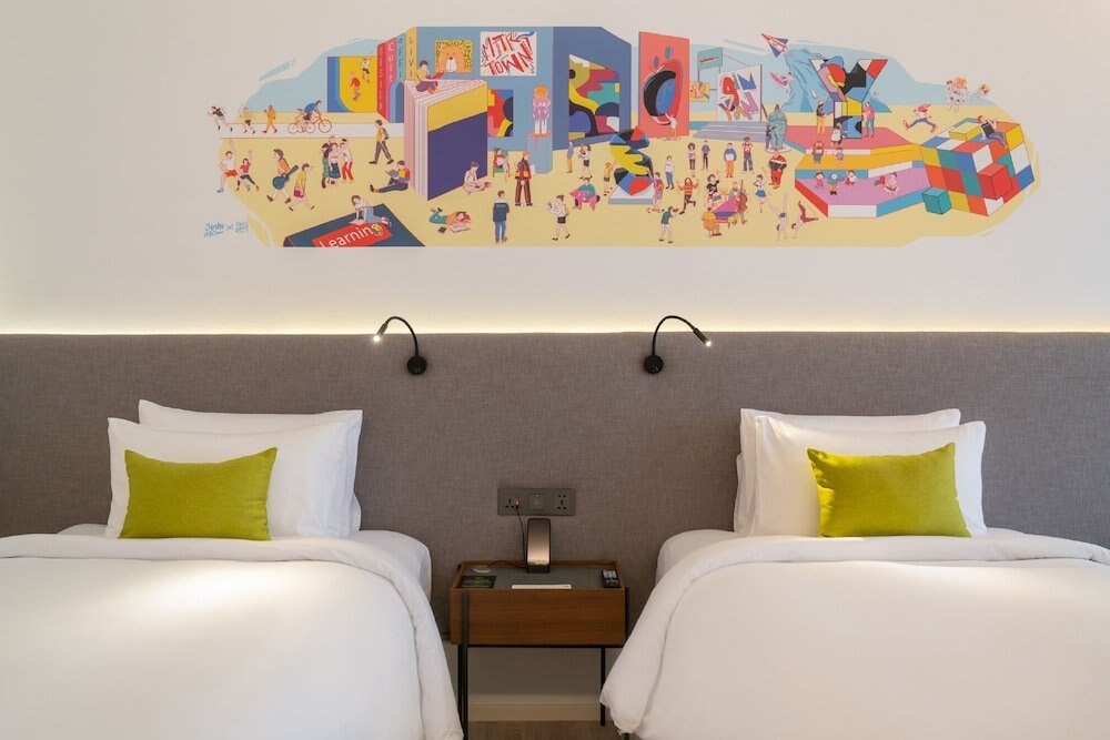 Triple Y Hotel Room Type - Deluxe Twin Room with City View Triple Y Hotel Room Type - Deluxe Twin Room with City View