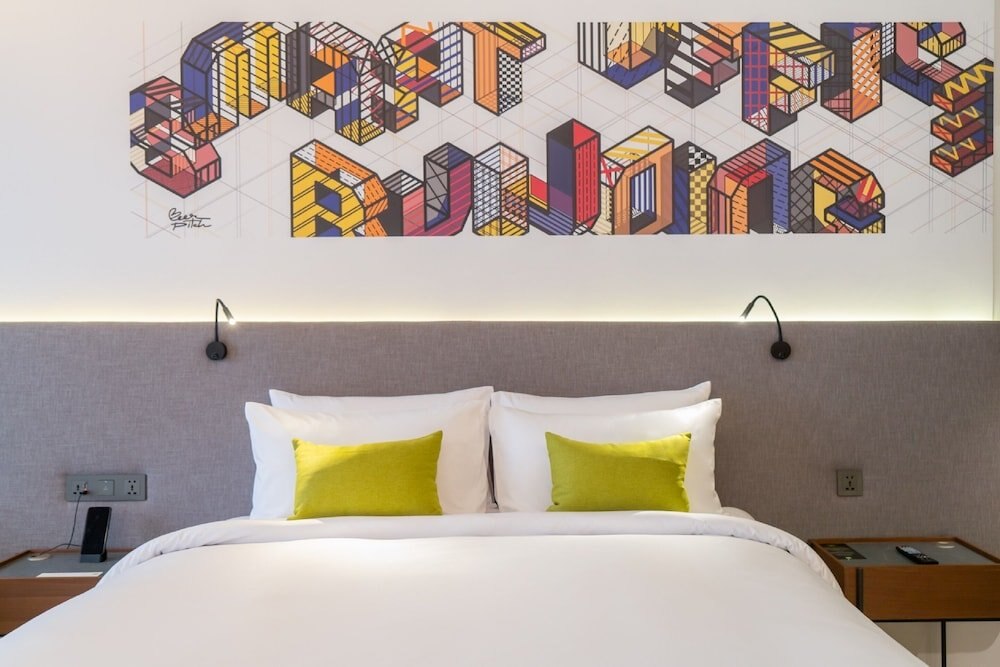 Triple Y Hotel Room Type - Deluxe King Room with City View Triple Y Hotel Room Type - Deluxe King Room with City View