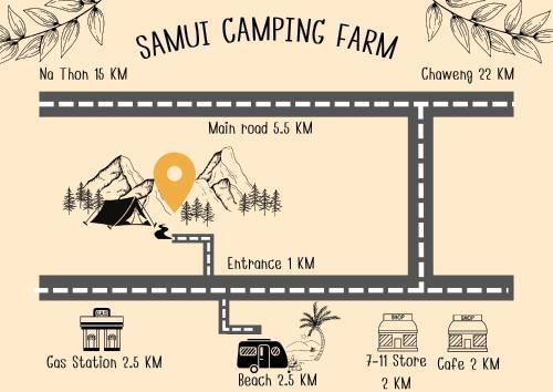 Samui Caravans Hill Camp Room Type - Deluxe Double Room with Sea View