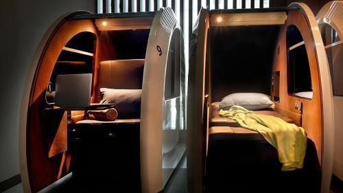 Sleep 'n fly Sleep Lounge, A-Gates Terminal 3 - TRANSIT ONLY - Tap to explore photos