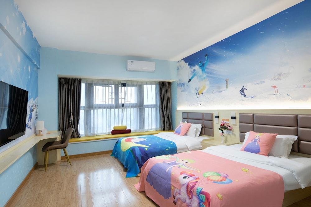 Yue Tu Apartment Hotel Room Type - Family Twin Room, 1 Bedroom Yue Tu Apartment Hotel Room Type - Family Twin Room, 1 Bedroom