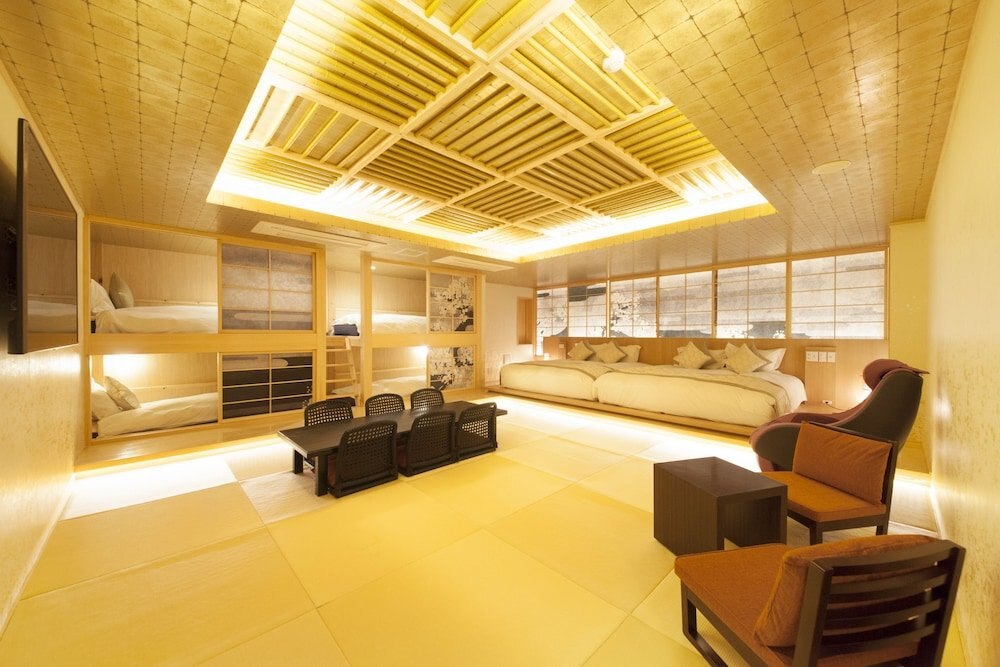 The Centurion Hotel Classic Akasaka Room Type - Family Japanese Style Suite- Non Smoking-No Daily Cleaning(2 King Bed) Ex Bed for 5th Adults & More