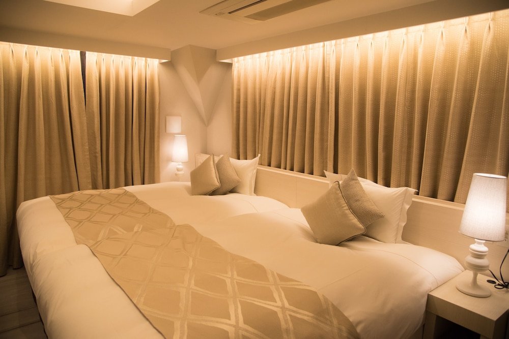 The Centurion Hotel Classic Akasaka Room Type - Deluxe Twin Room - Non Smoking -No Daily Cleaning (2 Double Bed) Extra Bed for 5th Adults and More