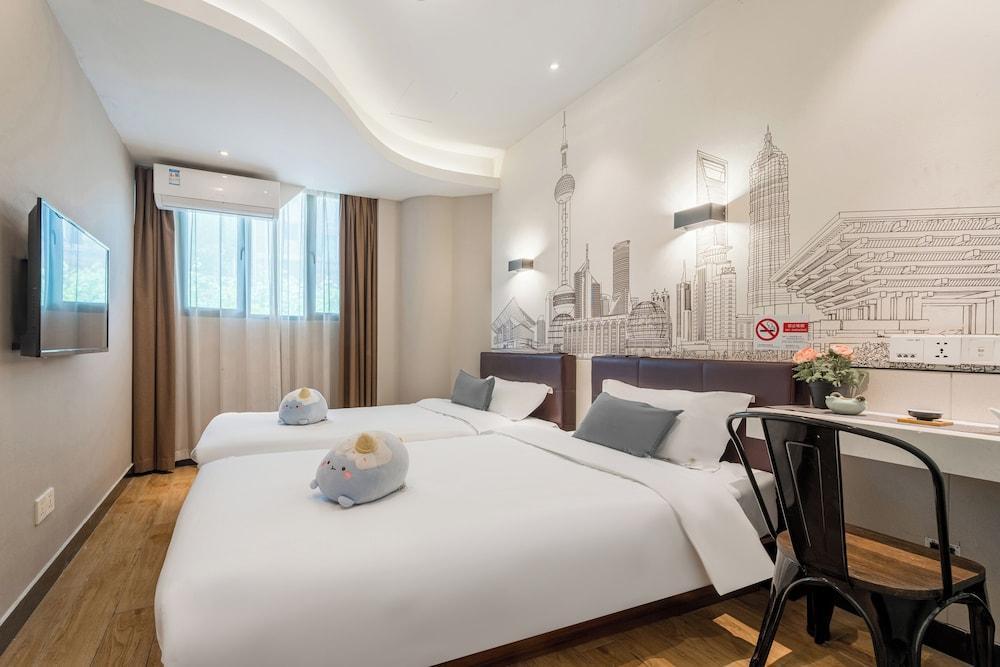 Meego Yes Hotel Shanghai Railway Station Room Type - Elite Twin Room