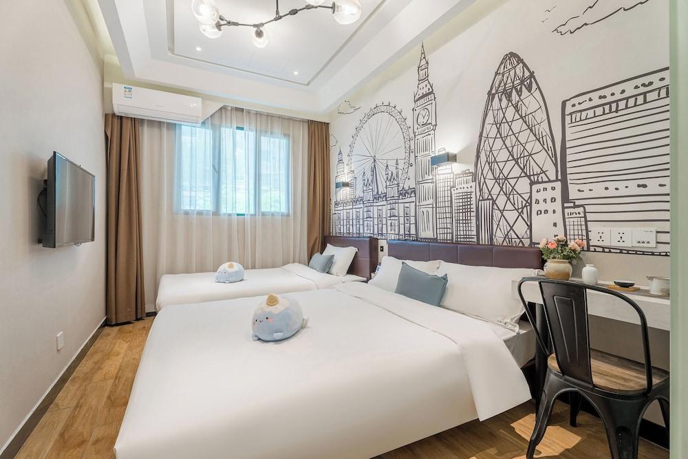 Meego Yes Hotel Shanghai Railway Station Room Type - Family Triple Room