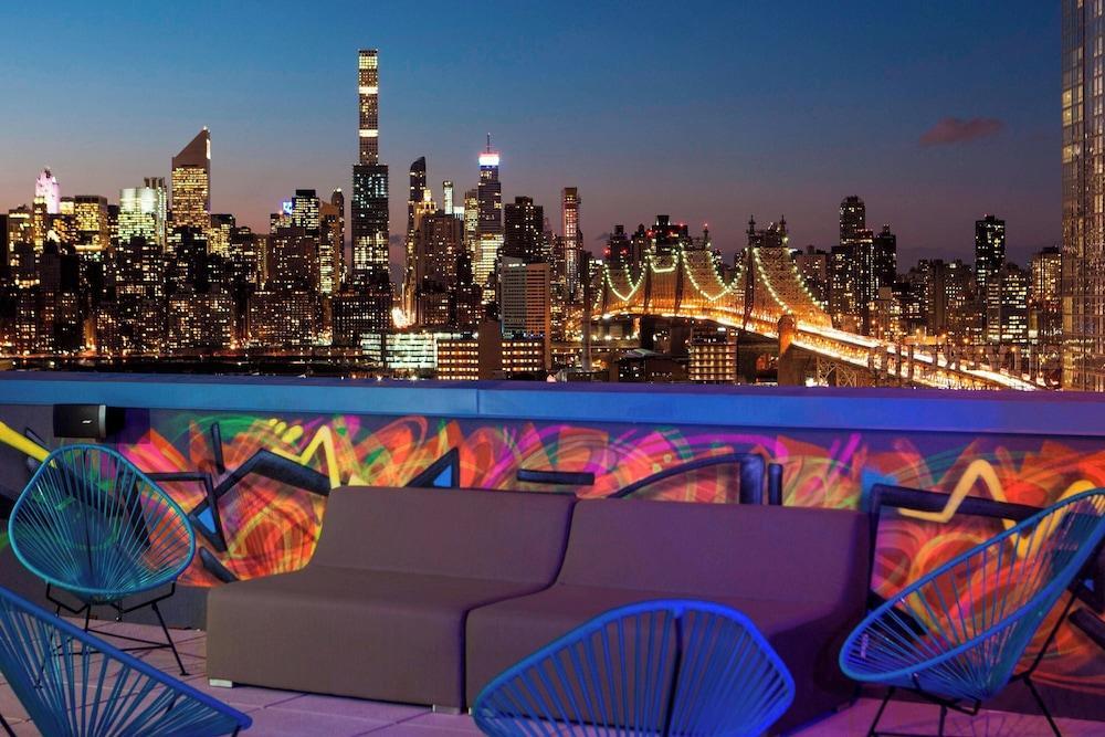 Aloft Long Island City - Manhattan View - Tap to explore photos