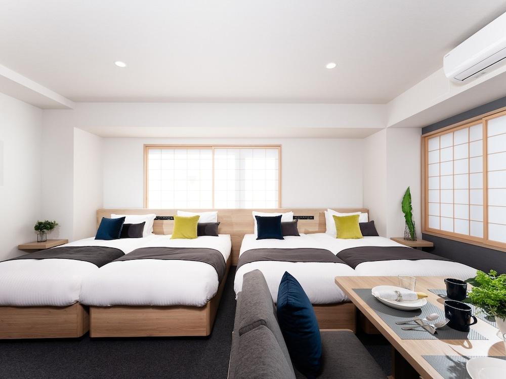 MIMARU Tokyo Ueno Okachimachi Room Type - Apartment (4 Single-Beds)