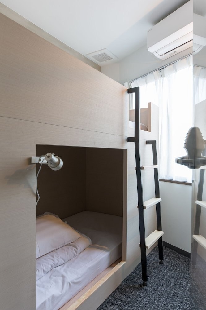 UNPLAN Shinjuku – Hostel Room Type - Bunk Bed Room, 2 Beds, Shared Bathroom