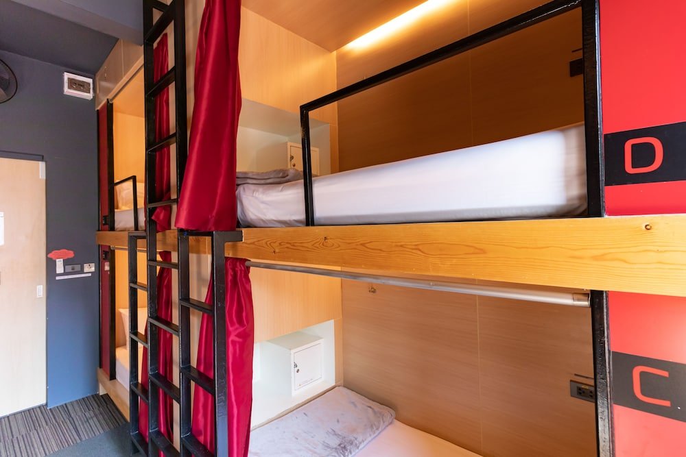 Cloud on Saladaeng Silom Hostel Bangkok Room Type - Shared 4 Mixed Dorm