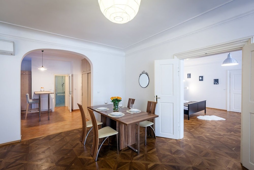 St. Nicholas Church view apartment - Tap to explore photos