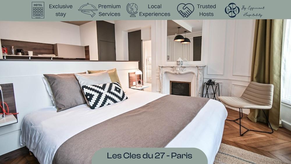 Les cles du 27 Paris Room Type - Appartement La Rotonde 2 personnes 38m²