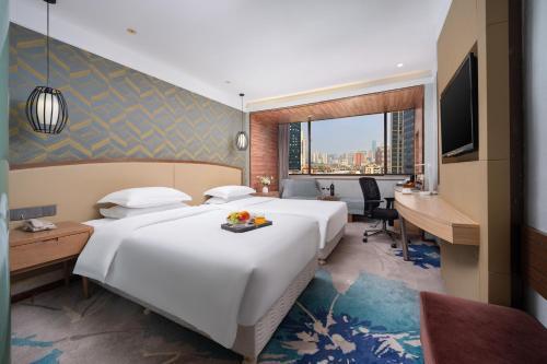 凯旋龙酒店广州区庄地铁站店 交易会期间提供免费穿梭巴士 Room Type - Deluxe Twin Room