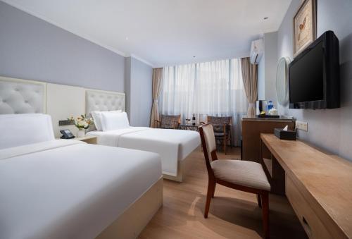 凯旋龙酒店广州区庄地铁站店 交易会期间提供免费穿梭巴士 Room Type - Comfort Twin Room