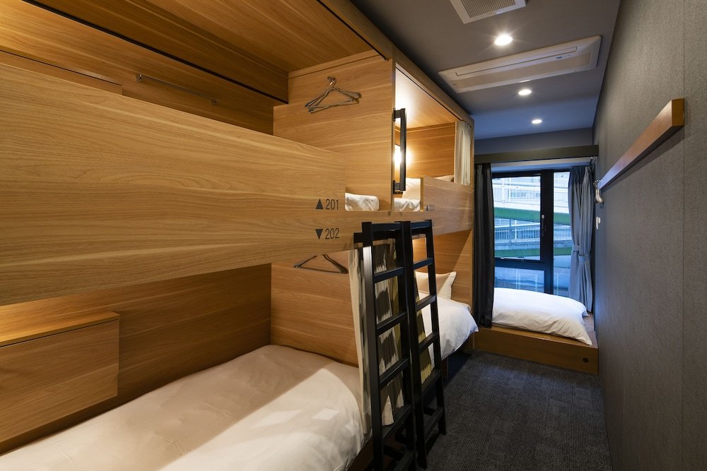 Grids Tokyo Ueno Hotel & Hostel Room Type - Basic Shared Dormitory, Mixed Dorm, Non Smoking, Shared Bathroom