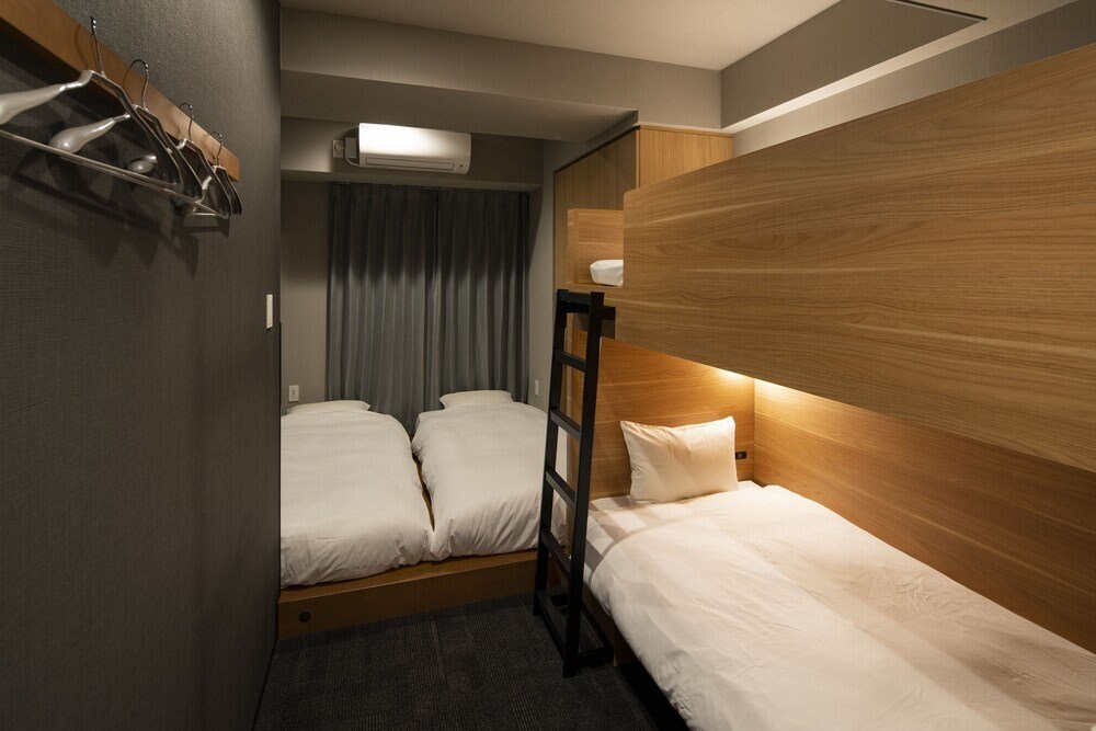 Grids Tokyo Ueno Hotel & Hostel Room Type - Basic Room, Non Smoking, Private Bathroom, For 4 Guests Grids Tokyo Ueno Hotel & Hostel Room Type - Basic Room, Non Smoking, Private Bathroom, For 4 Guests