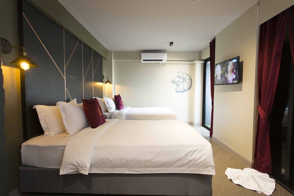 Ratchada Boutique Hotel Room Type - Delta (Standard - Twin Bed)