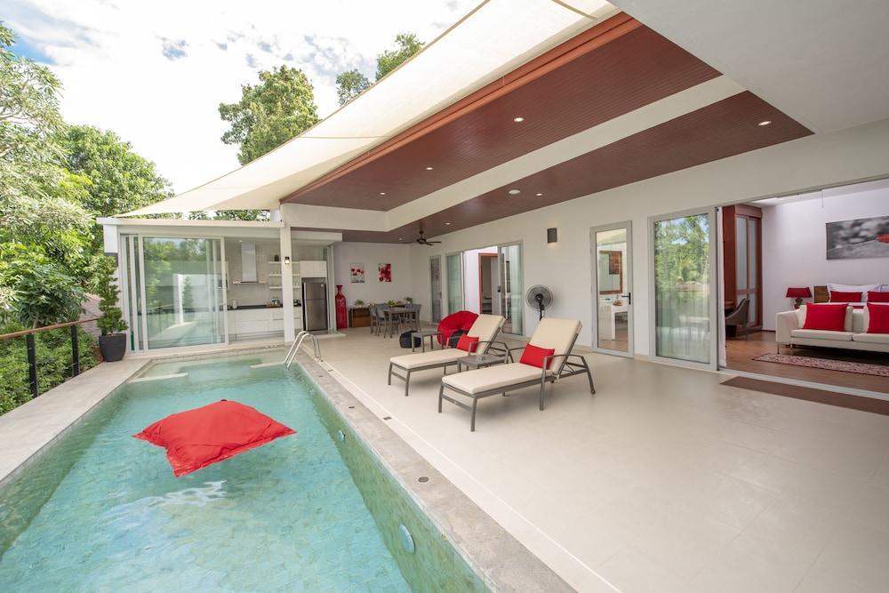 Eranda Pool Spa Villa, Chaweng Room Type - 2-Bedroom Villa with Partial Sea View