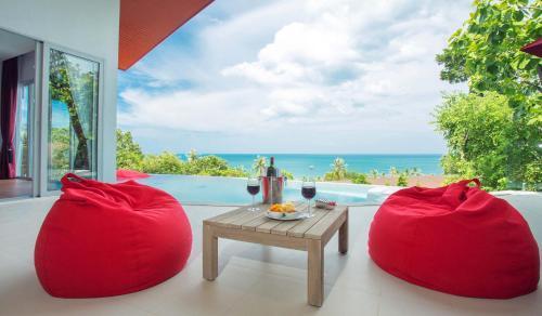 Eranda Pool Spa Villa, Chaweng Room Type - Two-Bedroom Villa with Sea View
